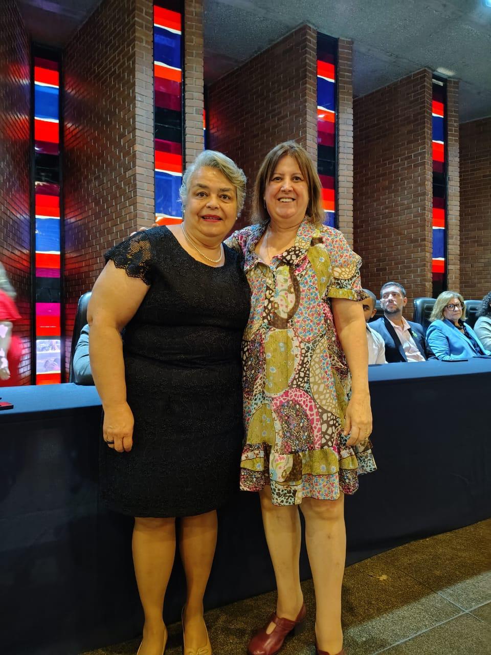 Profª Dra Odete e Enf. Vera Lígia LelisCoordenadoras do 1o curso de Especialização latu sensu de Enfermagem em Podiatria Clínica - UNIFESP 2007